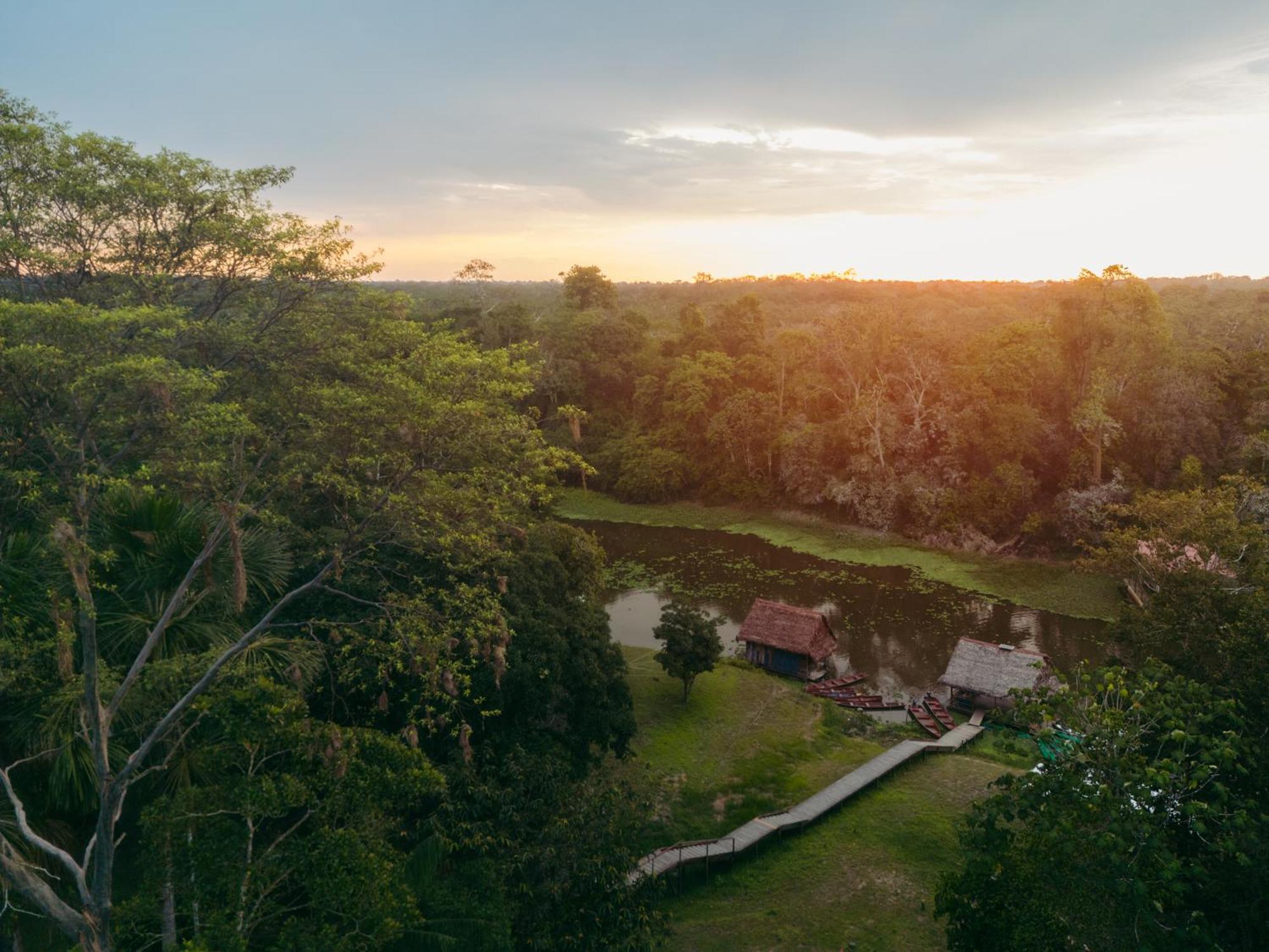 Amazon Muyuna Lodge Paraíso Exteriör bild